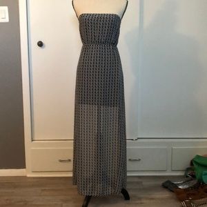 Sold Strapless maxi